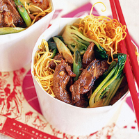 Beef chow mein