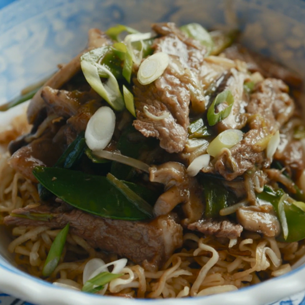 Beef chow mein