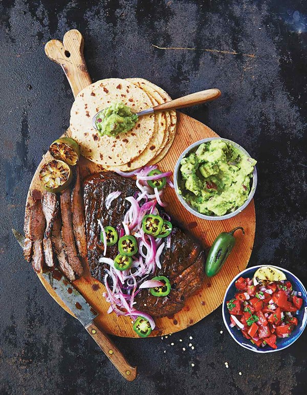 Beef fajitas