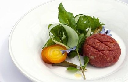 Beef fillet tartare (Kibbeh nayee) 