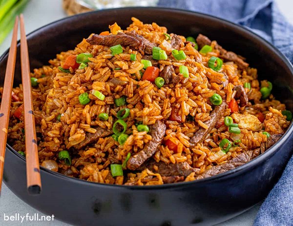 Beef fried rice
