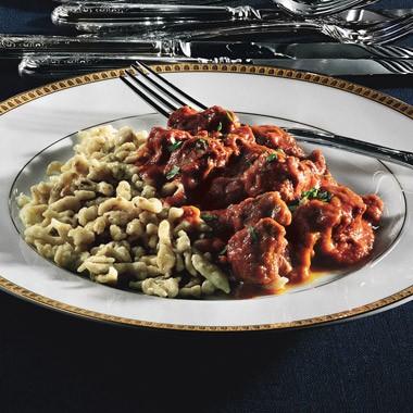 Beef gulasch