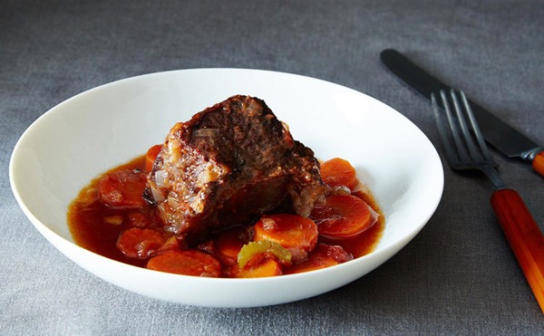 Beef in Barolo (braised beef)