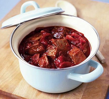 Beef in red wine