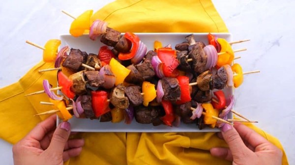 Beef kabobs