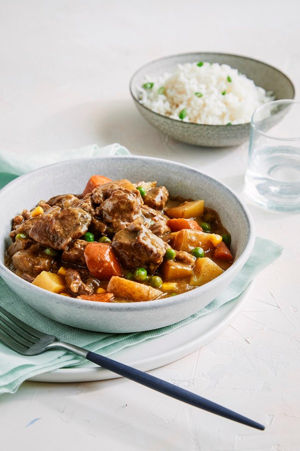 Beef kare raisu from scratch