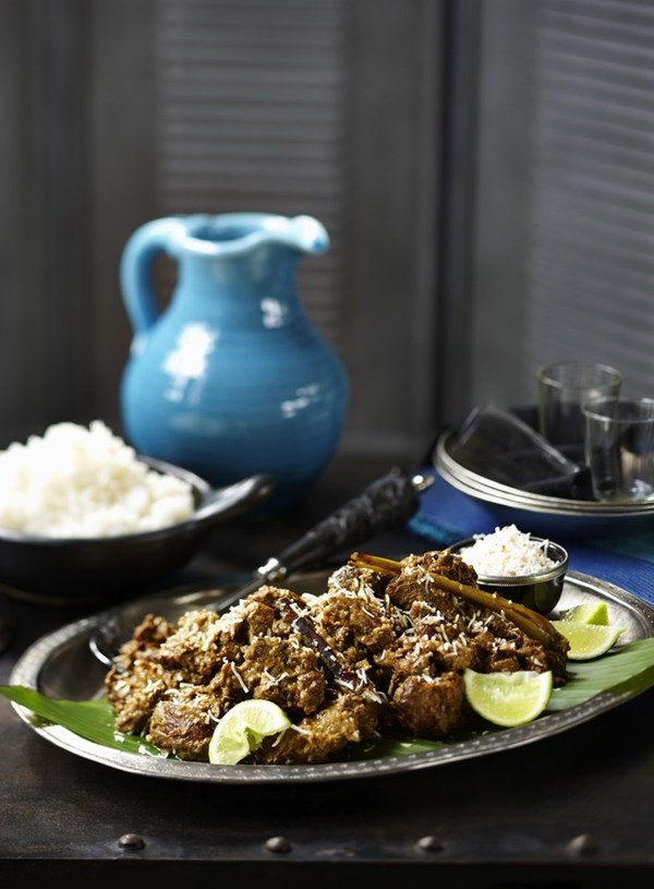 Beef Malaysian style curry (Beef rendang)