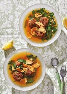 Beef meatball soup (Bola-bola soup)