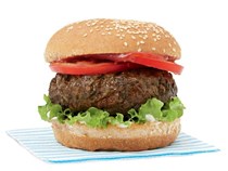 Beef-mushroom burgers