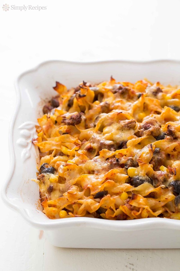 Beef noodle casserole