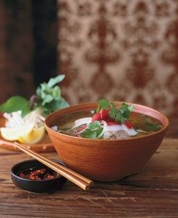 Beef noodle soup (Pho bò tái nam)