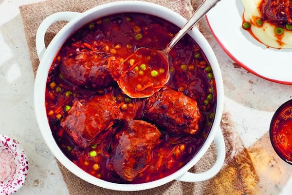 Beef olives (Bragioli)
