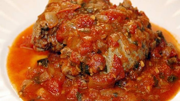 Beef olives (Bragioli)