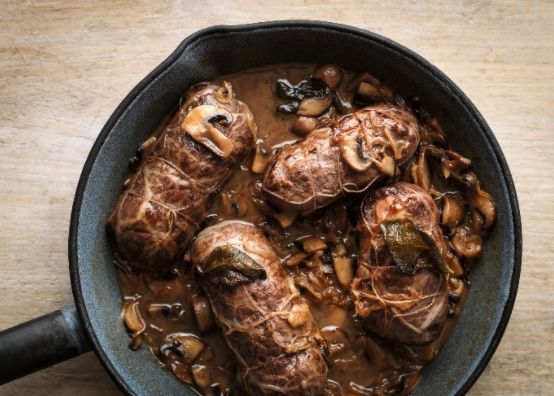 Beef olives (Paupiettes de boeuf)