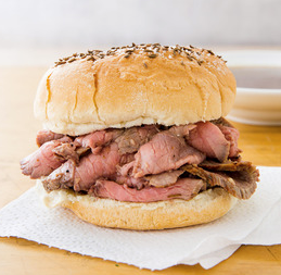 Beef on weck sandwiches