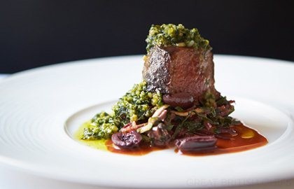 Beef pesto