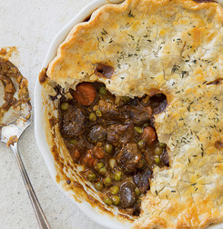 Beef pot pie