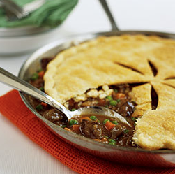 Beef pot pie