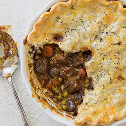 Beef pot pie