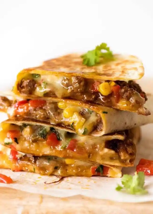 Beef quesadilla