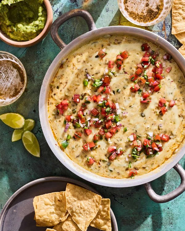 Beef queso dip