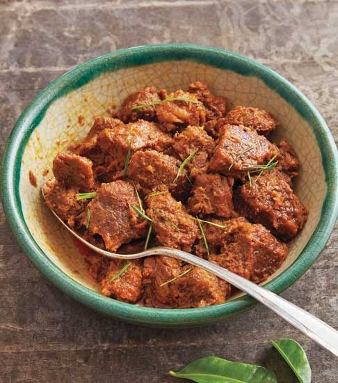 Beef rendang