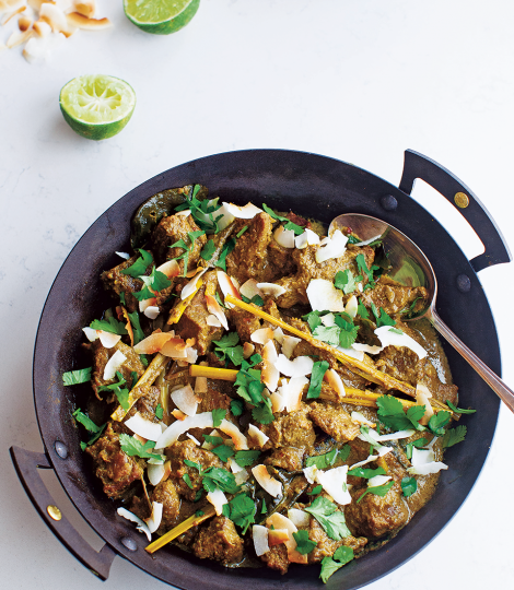 Beef rendang