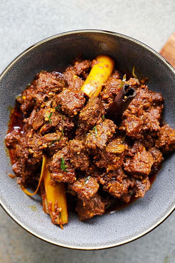 Beef rendang