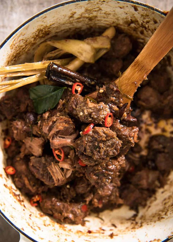 Beef rendang