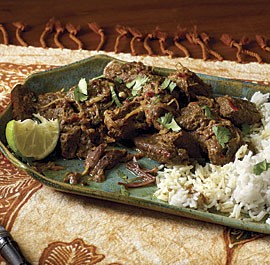 Beef rendang