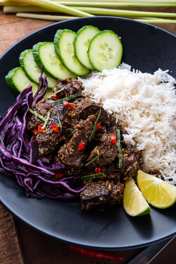 Beef rendang