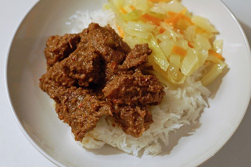 Beef rendang
