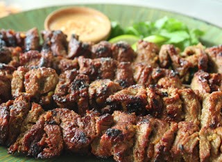 Beef satay