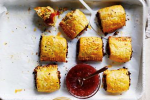 Beef sausage rolls