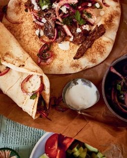 Beef shawarma