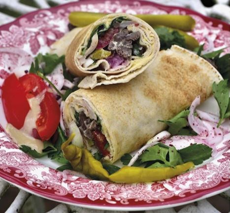 Beef shawarma (Shawarma lahmeh)