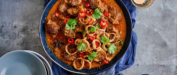 Beef shin rendang