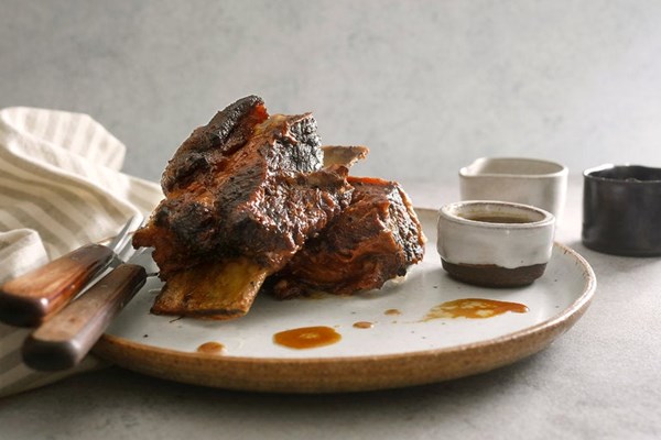 Beef shortribs adobo