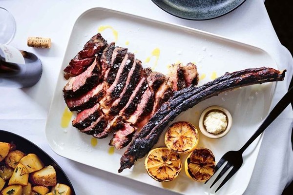 Beef steak with scent of Chianti (Bistecca with profumo del Chianti)
