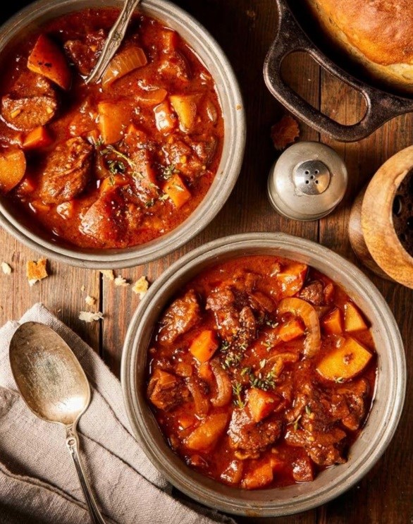 Beef stew, if the cook's to be believed 