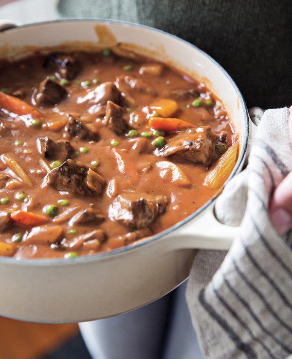 Beef stew in a hurry