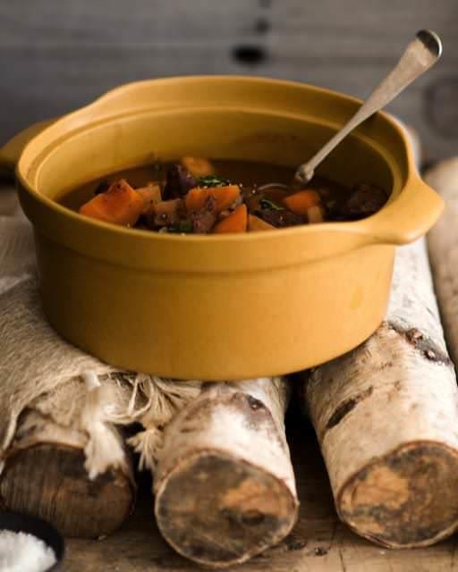 Beef stew with red wine