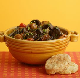 Beef stew with root vegetables