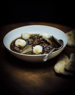 Beef stew with verjus