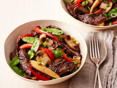 Beef stir-fry