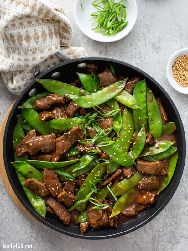 Beef stir fry