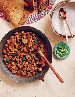 Beef stir-fry (Kulwa be merek)