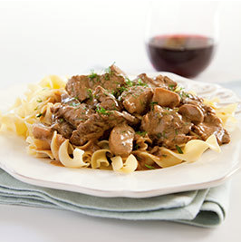 Beef Stroganoff