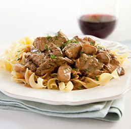 Beef Stroganoff