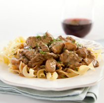 Beef Stroganoff